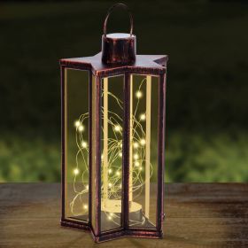 60 LED Starlight Lantern - Bronze